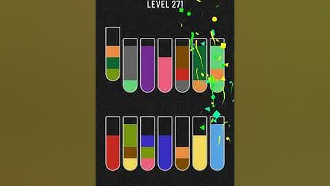 【Water Sort Puzzle】 Level 271