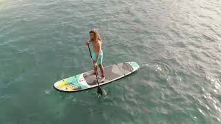 Hydro-Force™ Aqua Wander™ Traveltech™ Convertible  Stand‑Up Paddleboard