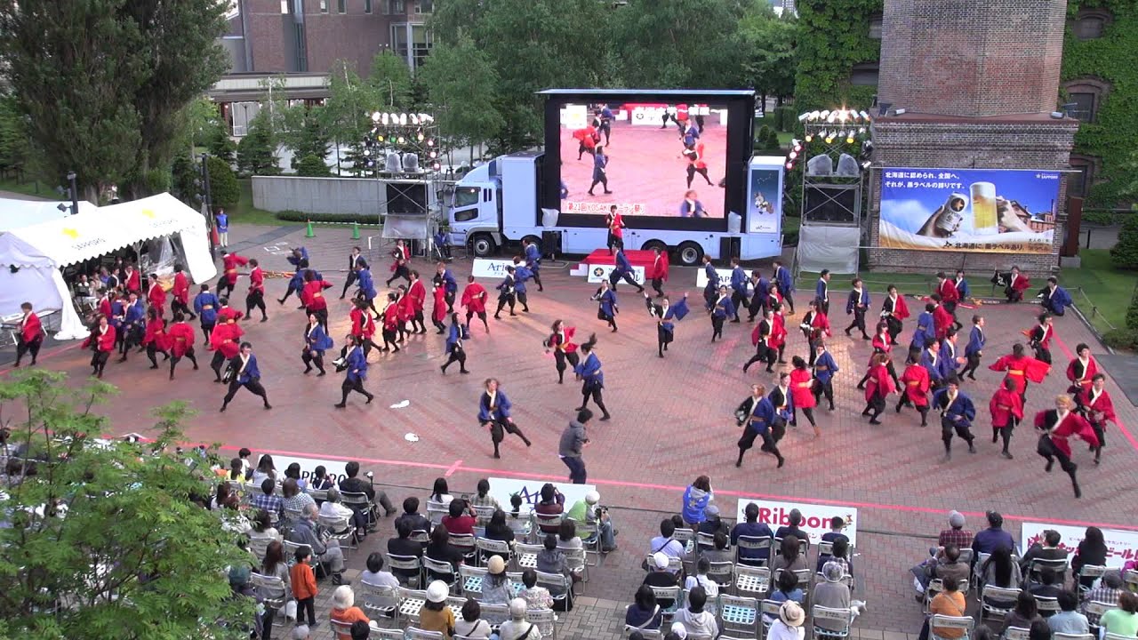 東海大学～祭屋～ YOSAKOIソーラン祭り 2014 一次審査員賞演舞会（サッポロガーデンパーク）
