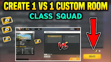 How To Create 1 vs 1 Custom Room In Free Fire Clash Squad || Create 1 vs 1 Custom Room In Free Fire