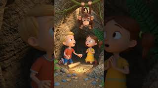 Naughty Kids Found a Secret Treasure! 😲#youtubeshorts
