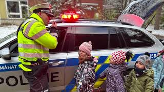 KMŠ Návštěva policie,  A police visit