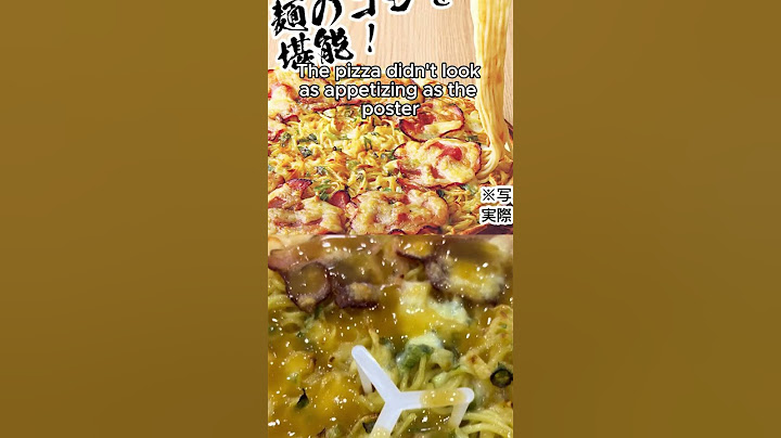 I Tried Japan’s Ramen Pizza #japan #japanesefood #japantravel #japaneseculture #japanese