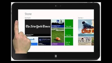 Windows 8 Touch Navigation