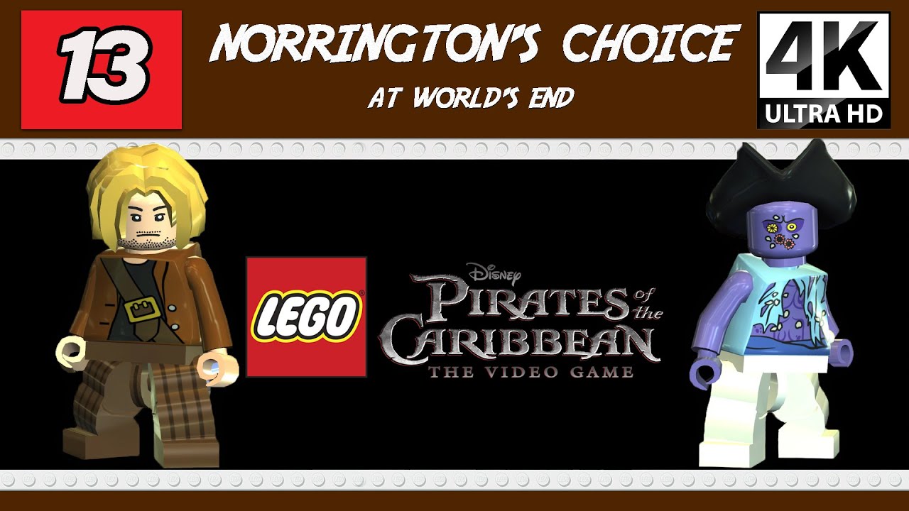 Lego Pirates of the Caribbean Gameplay | PC/4K 60FPS | Norrington's Choice | All Collectables