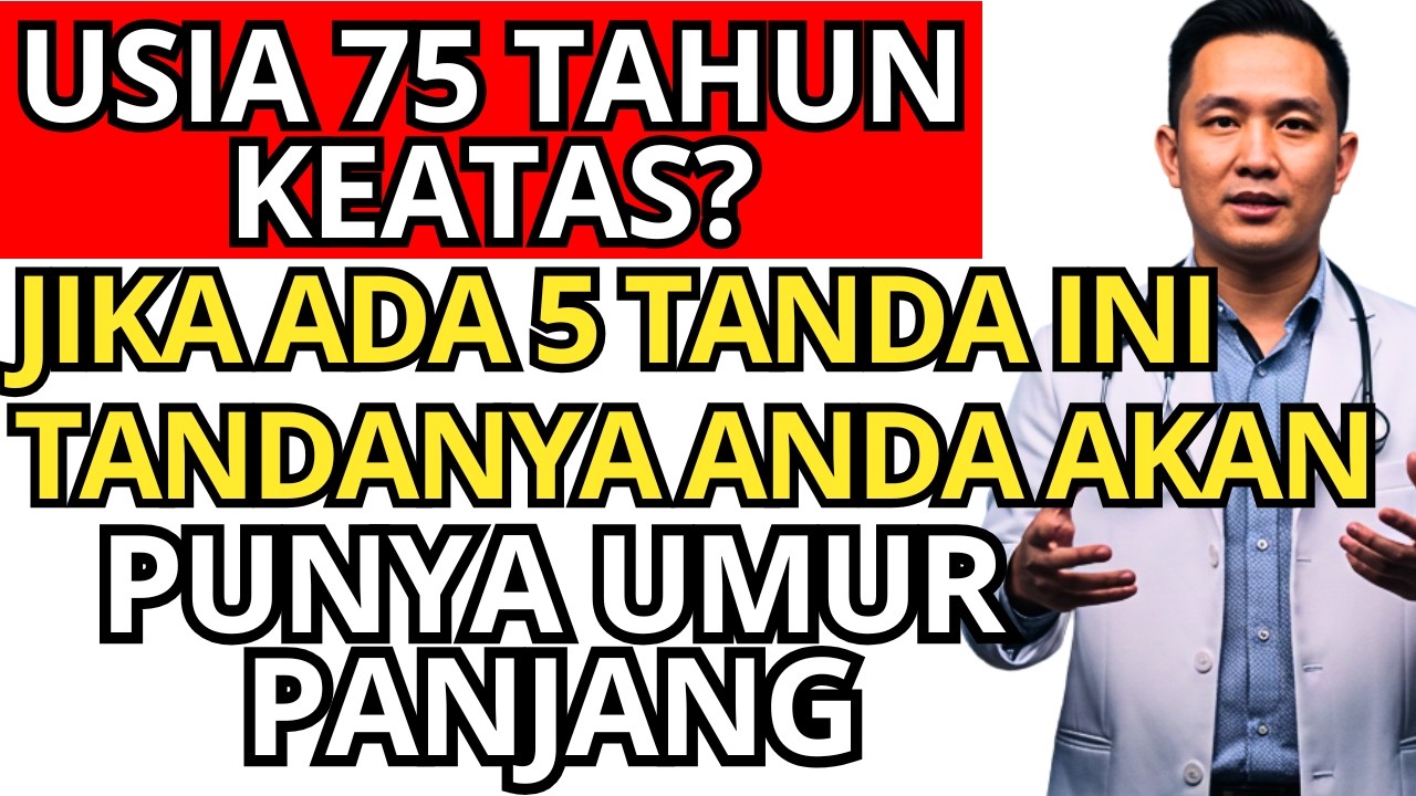 Jika Punya 5 Hal Ini di Usia 75, Hidup 90 Tahun Itu Mudah! Cek Tanda Ini Sekarang Juga