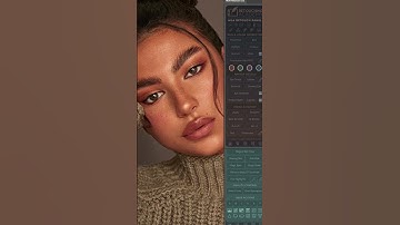 MUA Retouch panel magic 💫 #photoshoptutorials  #beautyretouching #skinretouch