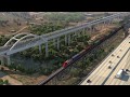Cahsr animation san joaquin viaduct