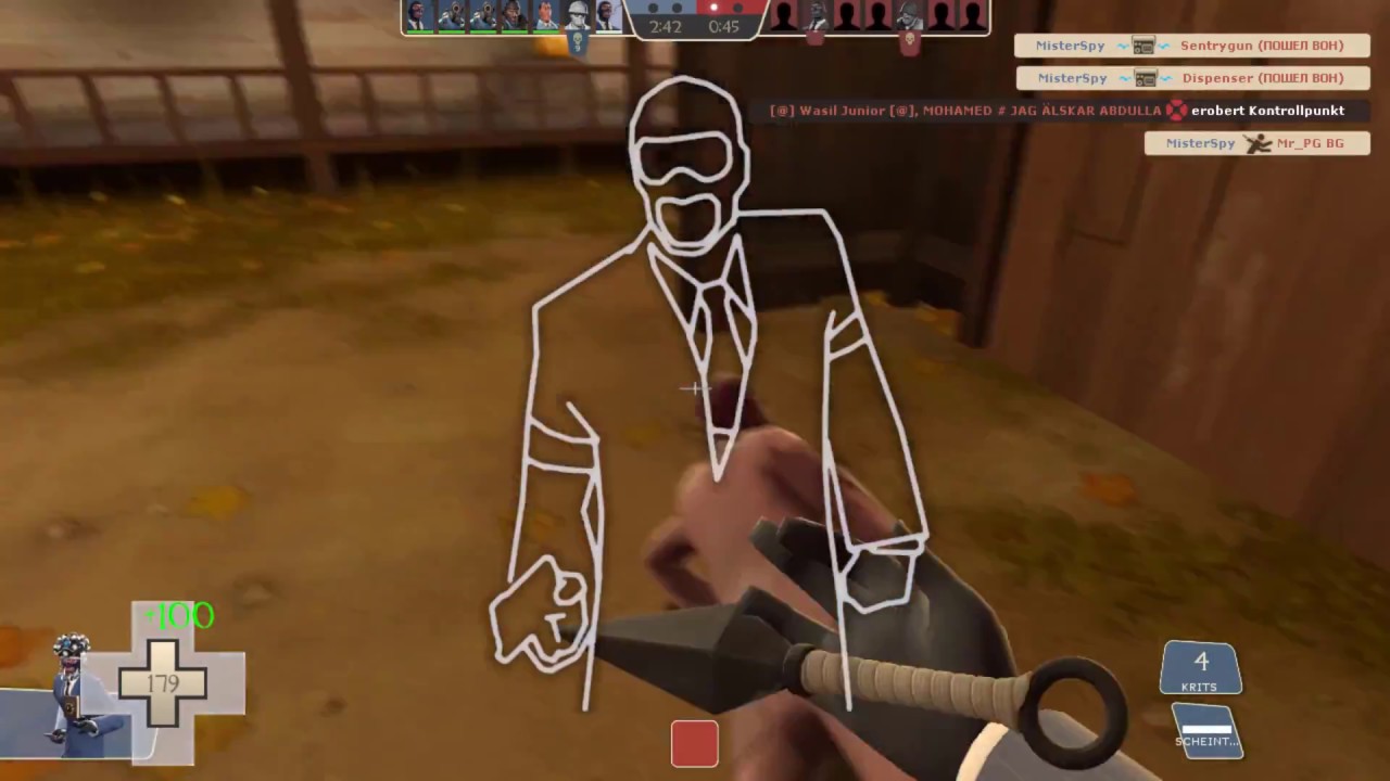 TeamFortress 2 BEST Trick Stabs With The Kunai