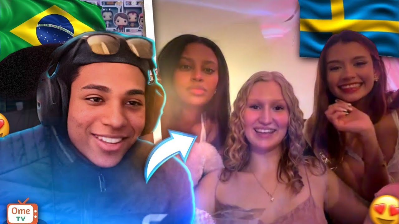 ESSA GRINGA SUECA se apaixonou por mim😍