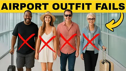 Travel Outfits To NOT Wear To The Airport (Mistake #4 Is Shocking!) | Airport Outfits & Travel Tips