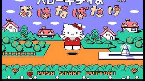 Hello Kitty no Hanabatake NES Famicom Demo Japan