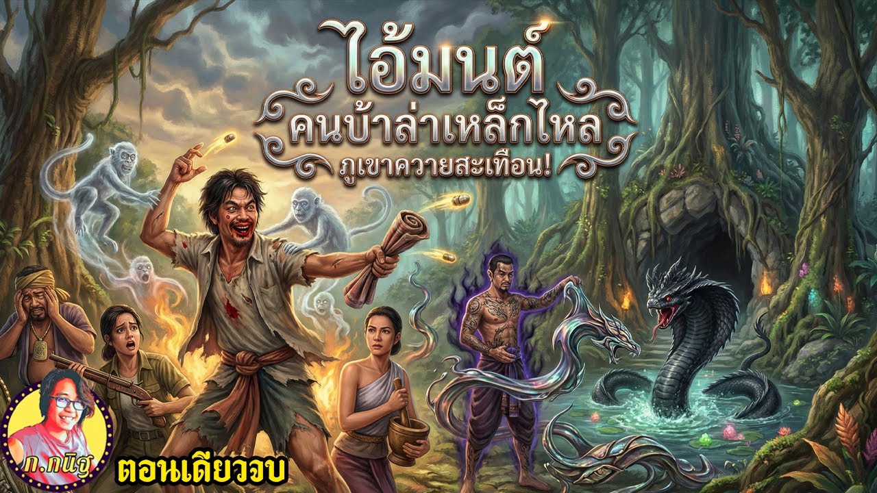 ไอ้มนต์ คนบ้าล่าเหล็กไหล ภูเขาควายสะเทือน! เมื่อไสยเวทย์ ปะทะ คนบ้า ป่าช้ายังต้องหลีกทาง ยาวๆตอนเดีย