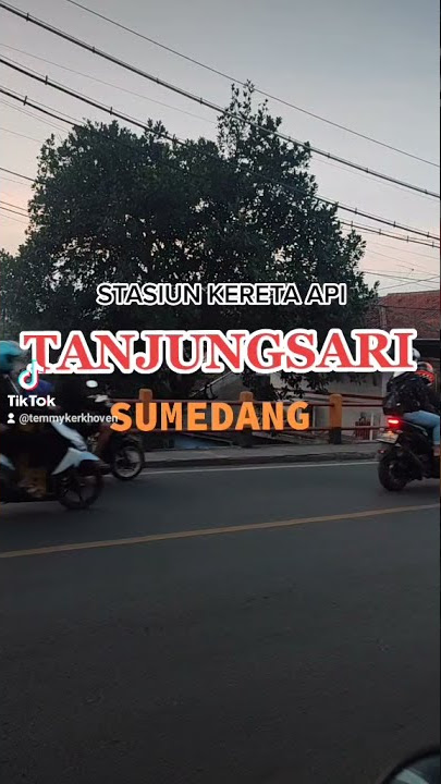 kita tengok stasiun (nonaktif) Tanjungsari. katanya bakal diaktifkan lagi loh