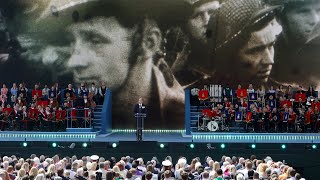 The Prince of Wales speaks at D-Day 80th anniversary event in Portsmouth