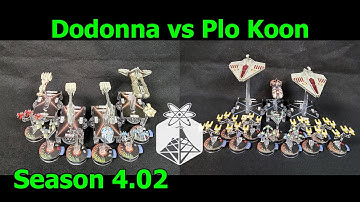 Star Wars Armada "Abregado Rae Manuever" Dodonna vs Plo Koon - ION Radio Battle Report