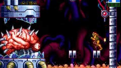 Metroid Zero Mission Mother Brain battle(no damage)