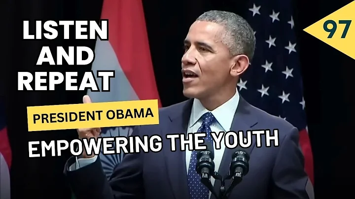 Learn English with President Barack Obama’s Speech on Empowering the Youth