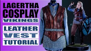 Lagertha Cosplay Vest Top Tutorial from History Vikings TV Show