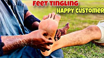 ASMR FOOT & LEG MASSAGE RELAXATION WITH OIL | RELAXING ASMR FOOT AND LEG MASSAGE | ASMR MASSAGE