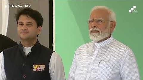 A memorable flight | Netra V4 UAV at Bharat Drone Mahotsav 2022