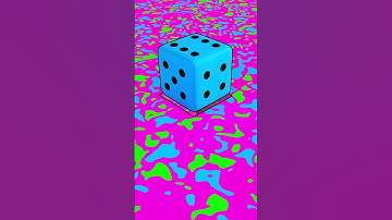 💙💚 Satisfying Dice Animation | Perfect Loop 🎲✨