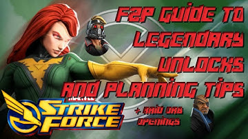 Marvel Strike Force: F2P and Beginner