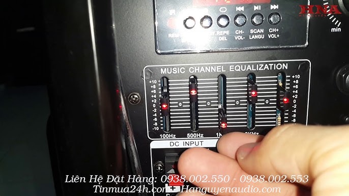 Part 4 :Cách chỉnh loa cơ bản - Dòng loa có bộ chỉnh Equilazer cơn ...