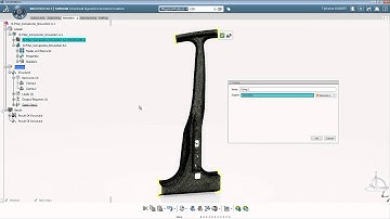 CATIA | Composites B-Pillar Experience | Stage 2: Simulation