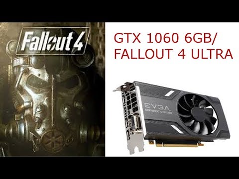 Fallout 4 GTX 1060 Ryzen 5 1600 ULTRA Settings Gameplay