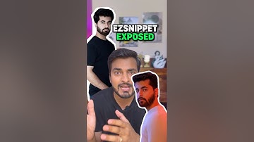 Ez Snippet Exposed 😱💸 #ezsnippet #coding #trendingshorts #viral