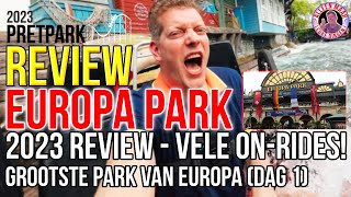 EUROPA PARK 2023 REVIEW DAG 1 - VELE ON-RIDES! Volledig overzicht XXL