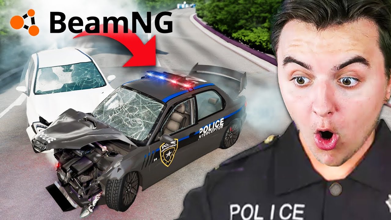 Musím Chytit 100 Zločinců v BeamNG.drive!