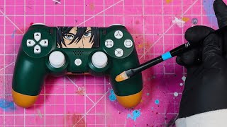 MIKASA ACKERMAN PS4 CONTROLLER | Custom Controller Process Timelapse