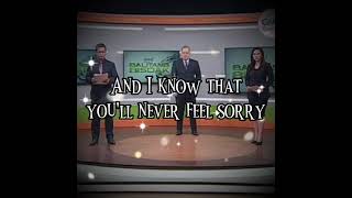 Traitor - Olivia Rodrigo - Capcut Overlay - Balitang Bisdak - Lyrics