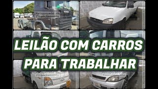 LEILÃO COM CARROS PARA TRABALHAR