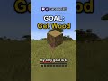 Minecraft, But I Can't Mine Wood