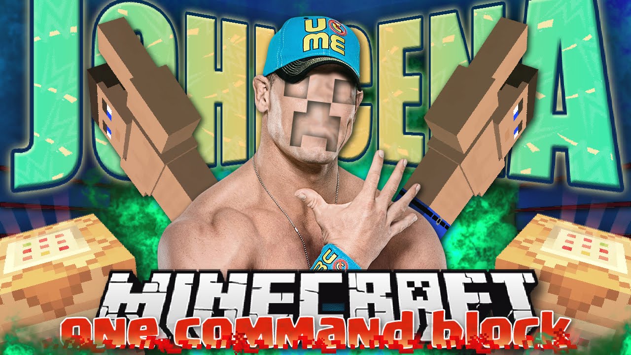 Minecraft ITA - One Command Block: JOHN CENA BOSS 