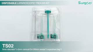 Medical Supplies Disposable 5mm Trocar Bladeless Kit for Abdominal Surgery | SurgSci