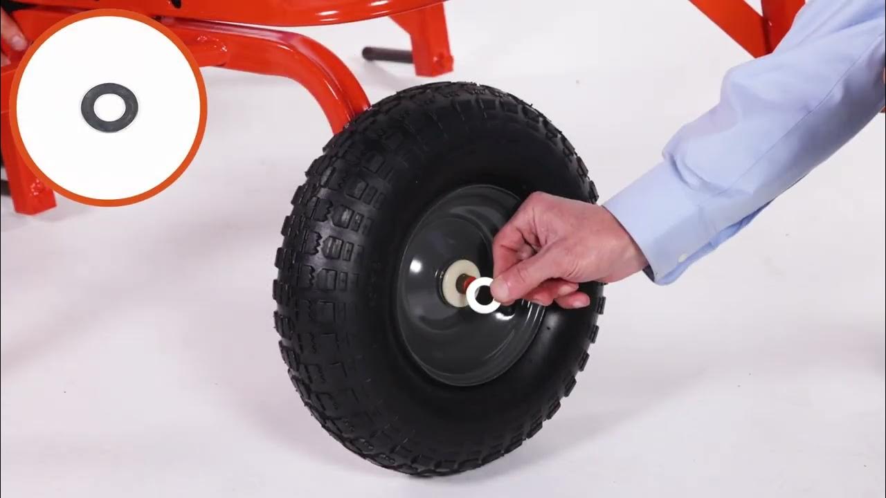 03 Assembly AgriFab 4 Wheel Garden Cart [450594] YouTube