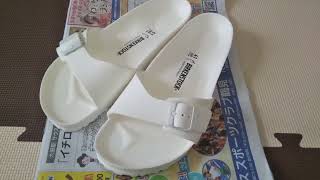 BIRKENSTOCKマドリッド／ホワイトEVA素材で耐久性に問題なし‼️しかもリーズナブル