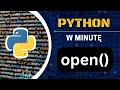 Python w minutę : open() image