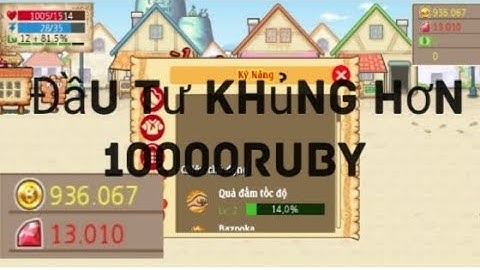 HTTH Tôi khởi đầu với hơn 10000ruby | Hành Trình siêu phẩm võ sĩ.