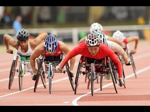 Athletics - women's 800m T53 final - 2013 IPC Athletics World
Championships, Lyon