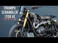 Triumph scrambler 1200 xe custom by fred krugger