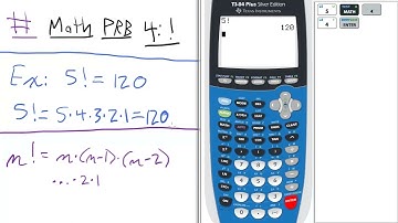 TI84 Calculator Factorial !