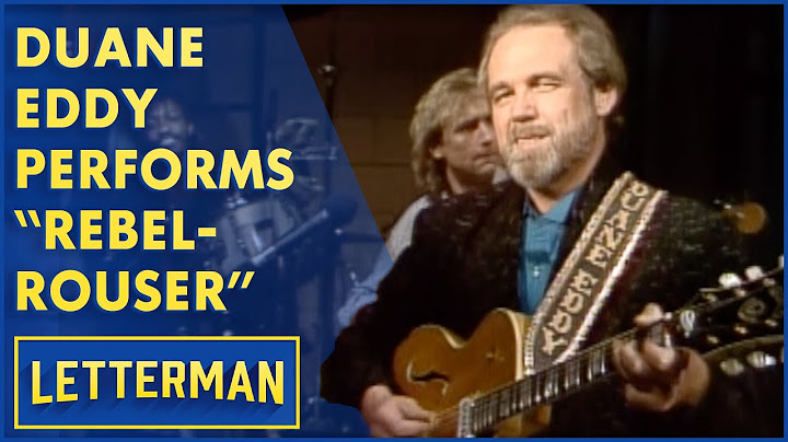 Rebel Rouser Live version - Live performance video thumbnail