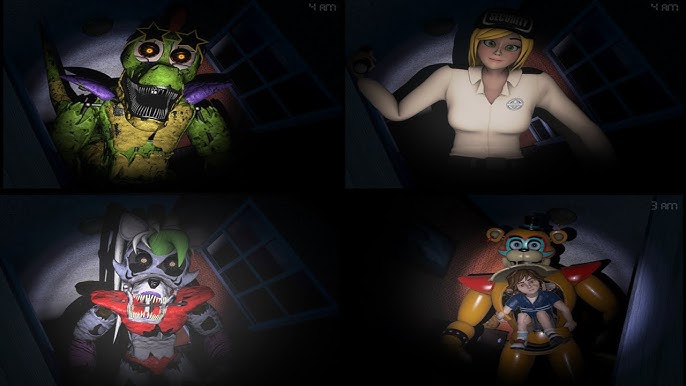 New Animatronics that make FNaF 4 even scarier! (FNaF 4 Mods) 