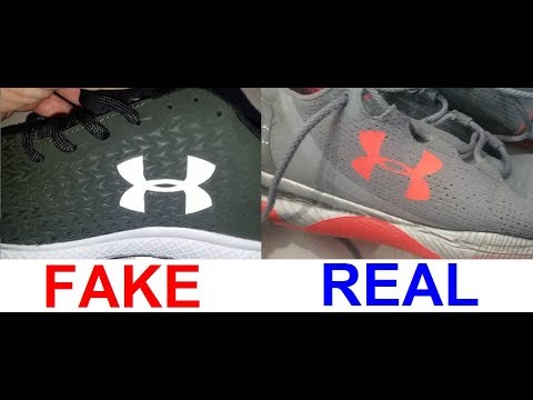 Real Under sneakers. How to spot fake Under Armour - YouTube