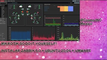 ZABBIX 5 0 + UBUNTU 20 04 + VMWARE 2022